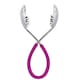 image 5 of Bugatti Kiss Salad Tongs Fuchsia