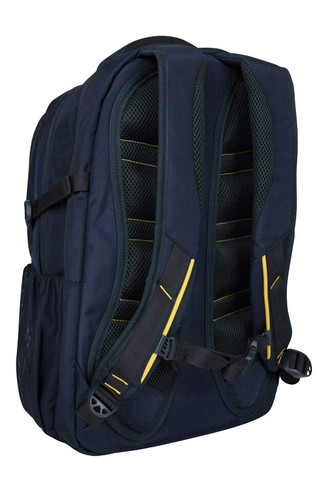 image 1 of Mountain Warehouse Vic Laptop Bag Durable Padded Work Travel Backpack Rucksacks | Yellow