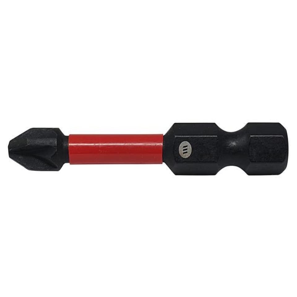 Forgefix ForgeFast Pozidriv Compatible Impact Bit PZ3 x 50mm (Card 2)