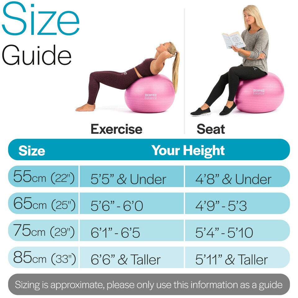 image 1 of Anti-Burst Gym Ball (85cm)
