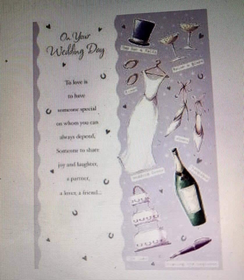 image 1 of WEDDING CARD WEDDING GREETINGS CARD BY CARTE BLANCHE