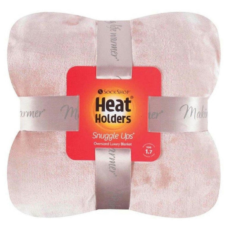 image 1 of Heat Holders Blanket - Pink - One Size