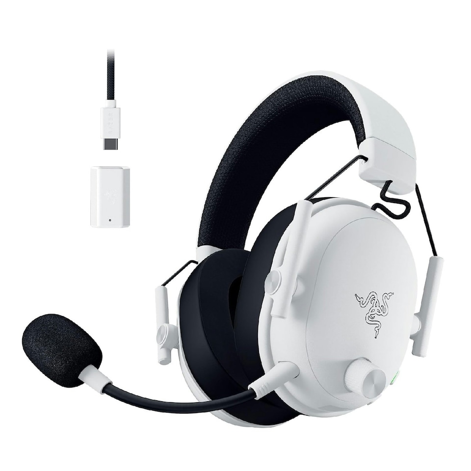 image 1 of Razer BlackShark V3 Wireless Gaming Headset White White