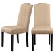 image 1 of Yaheetech Set of 2 Classic Dining Chairs