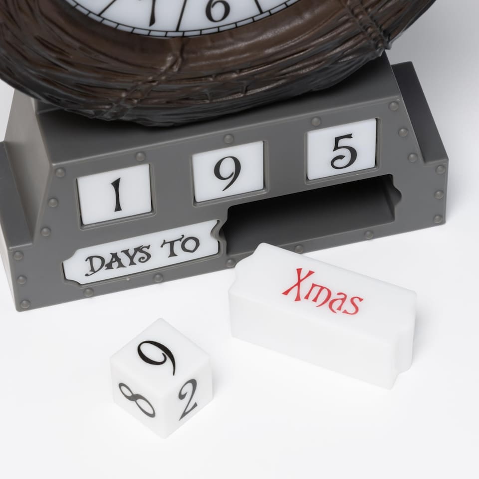 image 1 of Nightmare Before Christmas Countdown Alarm Clock | Multi