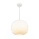 image 1 of Nordlux Navone Indoor Pendant Light White Glass E27 Hand Blown Glass - Mains Powered, IP20