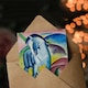 image 3 of Franz Marc Art Card Blue Horse I Expressionist Painting