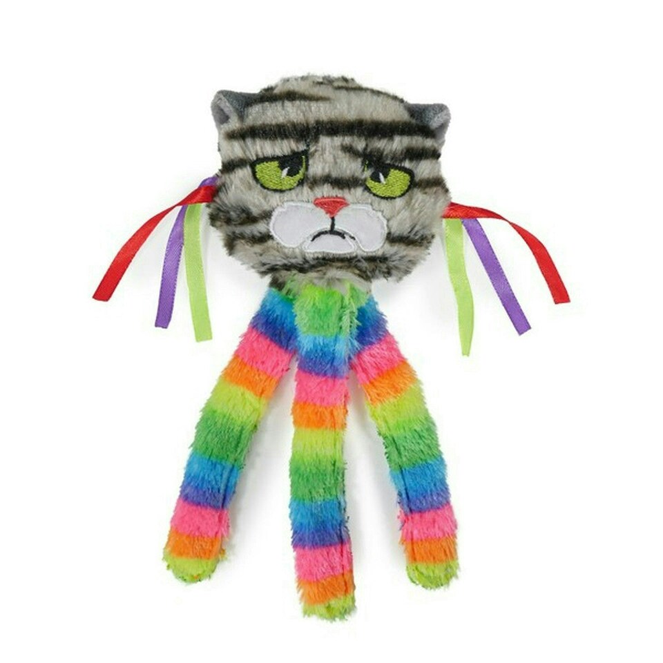 image 1 of Rosewood Moody Moggy Rainbow Grab Toy