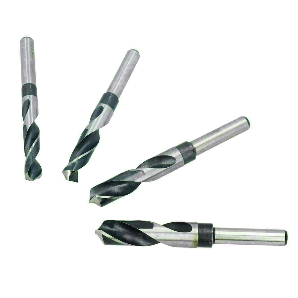 image 1 of HSS Twist Drill Bits Blacksmith Drills With 13mm 1/2" Shank 14mm - 20mm 4pc