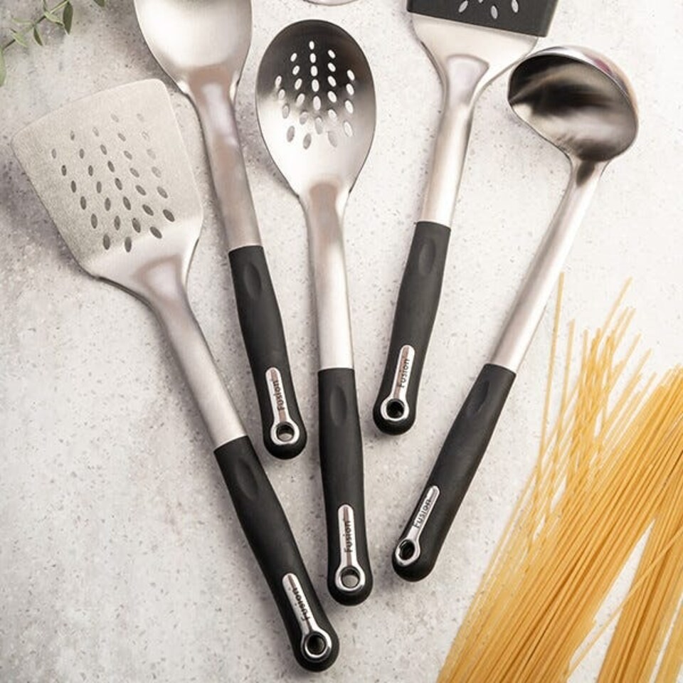 image 1 of Fusion Stainless Steel Slotted Turner