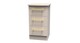 image 4 of Helmsley 3 Drawer Bedside Cabinet in Kashmir Matt (Ready Assembled) | Cream | Kashmir Matt