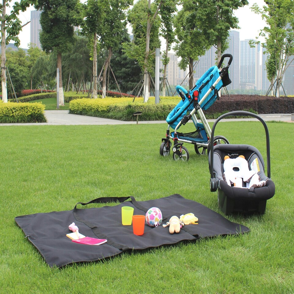 image 1 of Clippasafe Stroller Carry Bag & Picnic Mat N/A