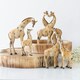 image 4 of Mother and Giraffe Baby Ornament