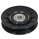 image 7 of SPARES2GO Idler Pulley V for John Deere G110 L100 L110 L118 L120 L130 Lawnmower