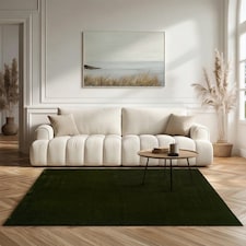 Softie Short Pile Faux Fur Living Room & Bedroom Rug