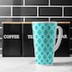 image 2 of Green Cool Boho Chic Summer Latte Mug