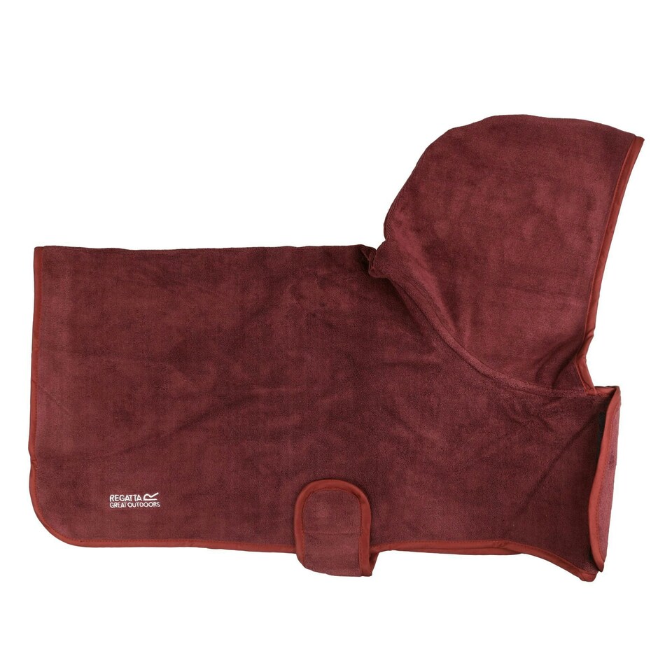 Regatta Dog Drying Coat Claret Red M Tesco Groceries