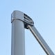 image 9 of Outsunny 3 x 3m Cantilever Parasol with Cross Base, Garden Umbrella with 360 Rotation, Crank Handle and Tilt for Outdoor, Patio, Grey