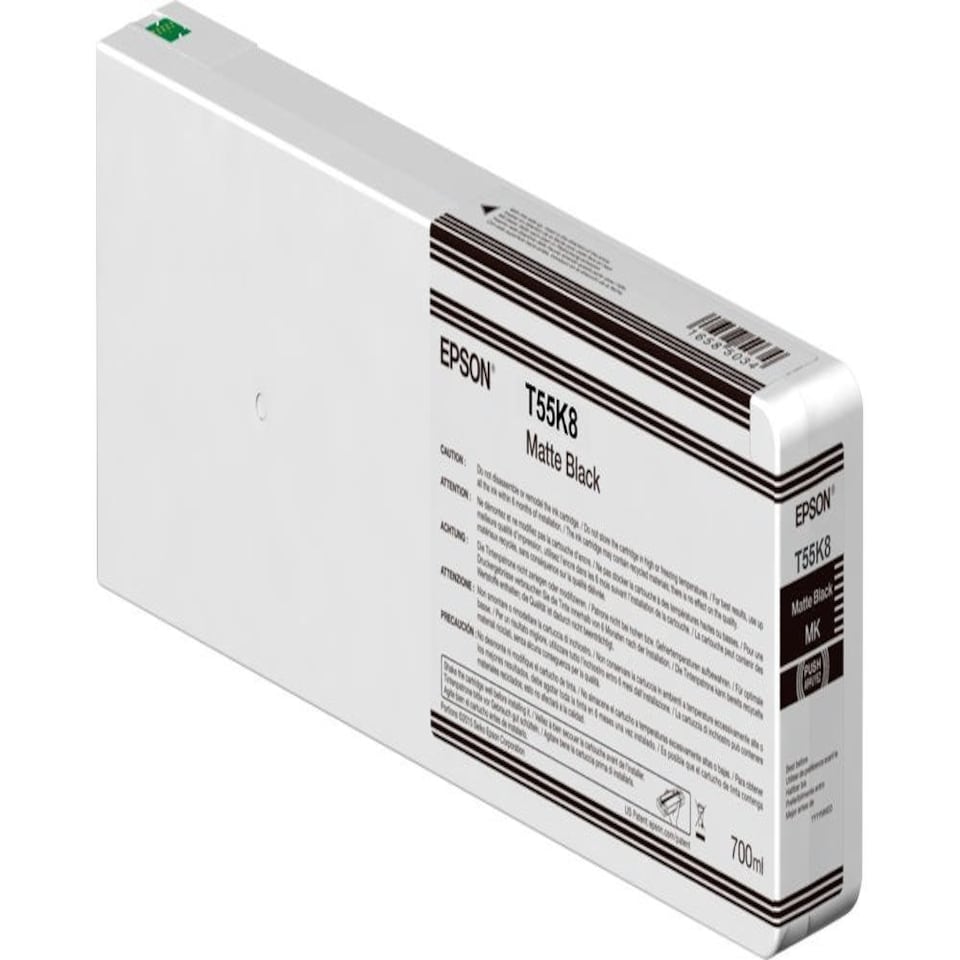 Epson Matte Black P Series Ultrachrome HDX/HD Ink Cartridge 700ml - C13T55K800 N/A