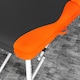 image 9 of HOMCOM Foldable Massage Bed Portable Table, 3-Section Aluminium Foldable Beauty Couch, Professional Salon Spa Table with Headrest Support and Carry Bag, 60 cm Width, Black and Orange