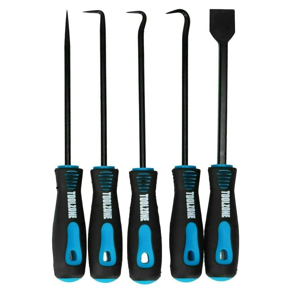 image 1 of Hook And Pick Removal Tools And Scraper For Gaskets O Rings Seal Bushes 9pc