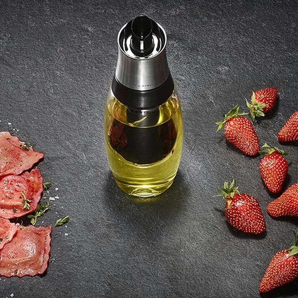 image 1 of Cole & Mason Bristol Duo Oil & Vinegar Pourer 420ml and 50ml