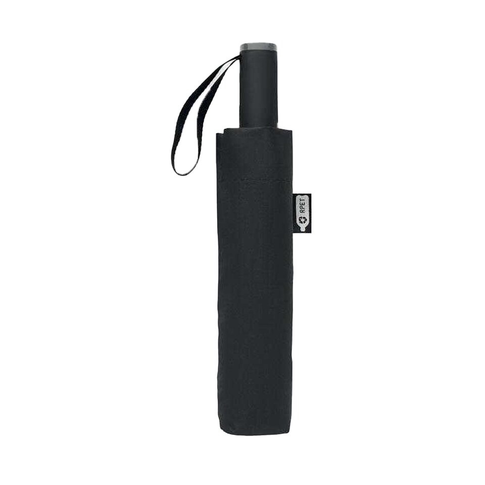 image 1 of MidOcean Agumbe Windproof Folding Umbrella | Black | Black | One Size | 1