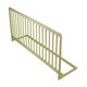image 4 of Safetots Extra Wide Extra Tall Wooden Bed Guard, Natural, 60cm High x 140cm Wide, Toddler Bedrail for Safety