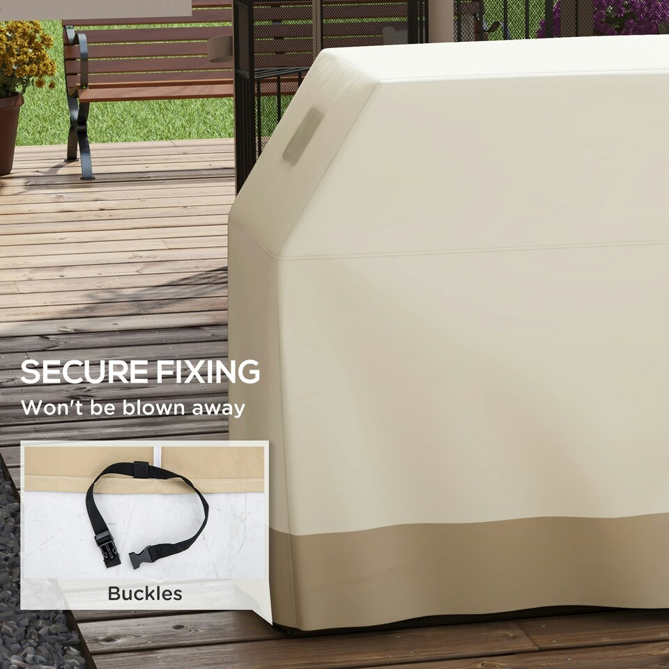 image 1 of Outsunny Barbecue Covers, Waterproof UV Protection Rip-Proof, 188 x 71 x 125cm