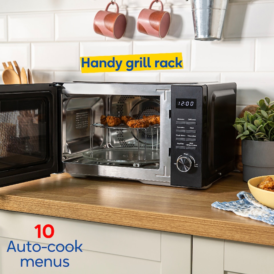 image 1 of Russell Hobbs RHM2366B 23L Digital Combination Microwave in Black