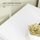image 6 of HOMCOM Bedside Table with 2 Drawers, Modern Side Table, White White