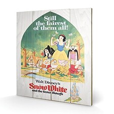 SNOW WHITE (STILL THE FAIREST) - - WOOD PANEL