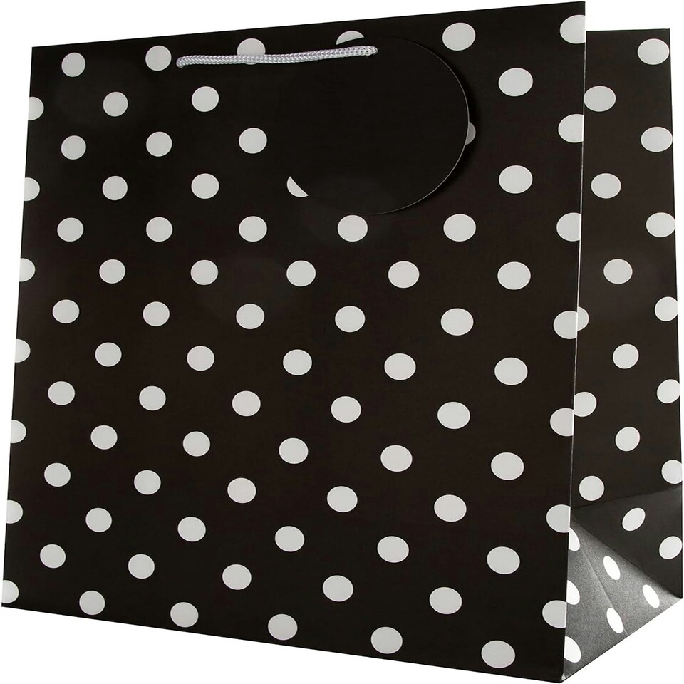 image 1 of Contemporary Black Designs Multi Occasion Gift Bag Bundle 3 Essential Sized Bags