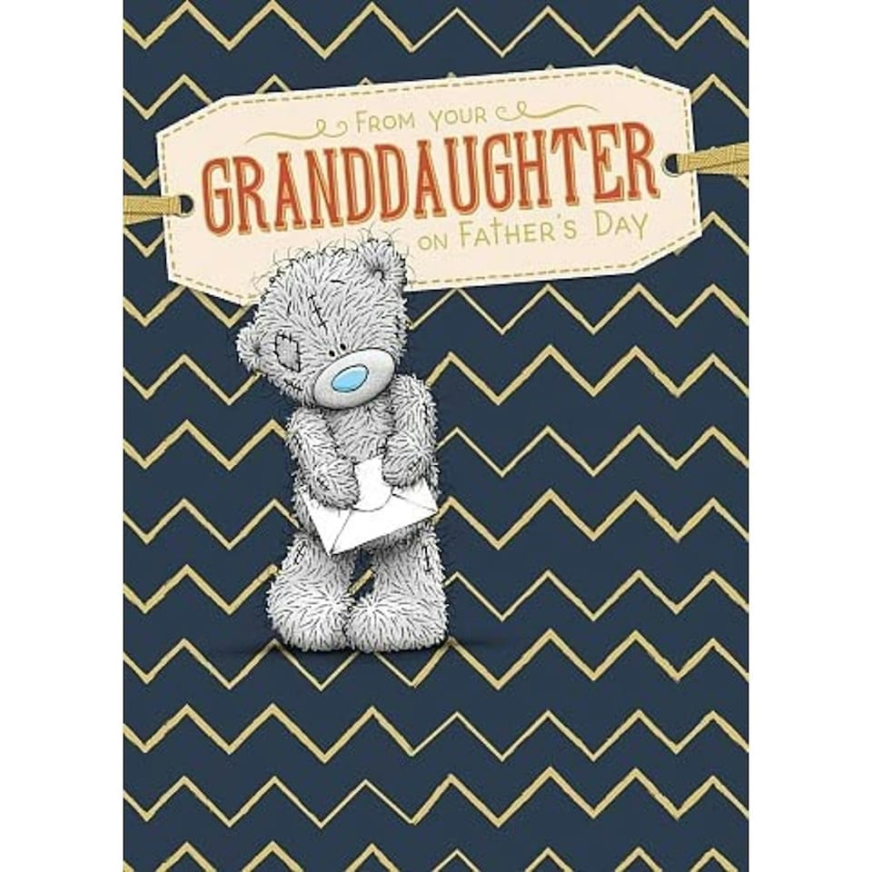 image 1 of From Your Granddaughter Father's Day Card