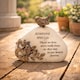 image 2 of Someone Special Bird Memorial Stone 18x16cm Graveside Plaque Gift