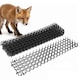 image 1 of GEEZY 6 Piece Animal Repellent Mats, Plastic, Black, 49 x 14 cm
