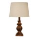 image 1 of BHS Henlock Walnut Table Lamp, Natural