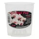 image 3 of Clear Plastic Orchid Pots 9 cm with Saucers N/A