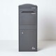 image 4 of SMART PARCEL BOX® Large Curved Top Front Access Dark Grey Grey