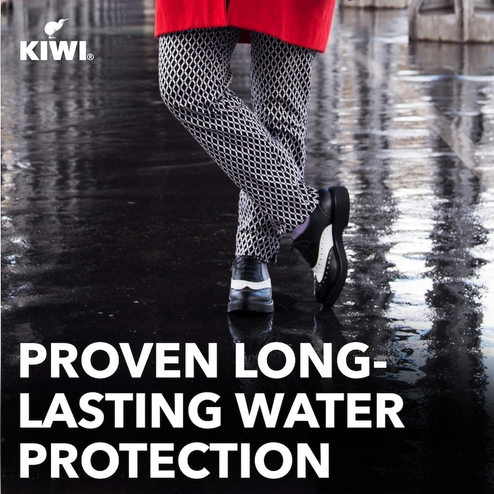 image 1 of Kiwi Shoe Polish Wax Black 50ml