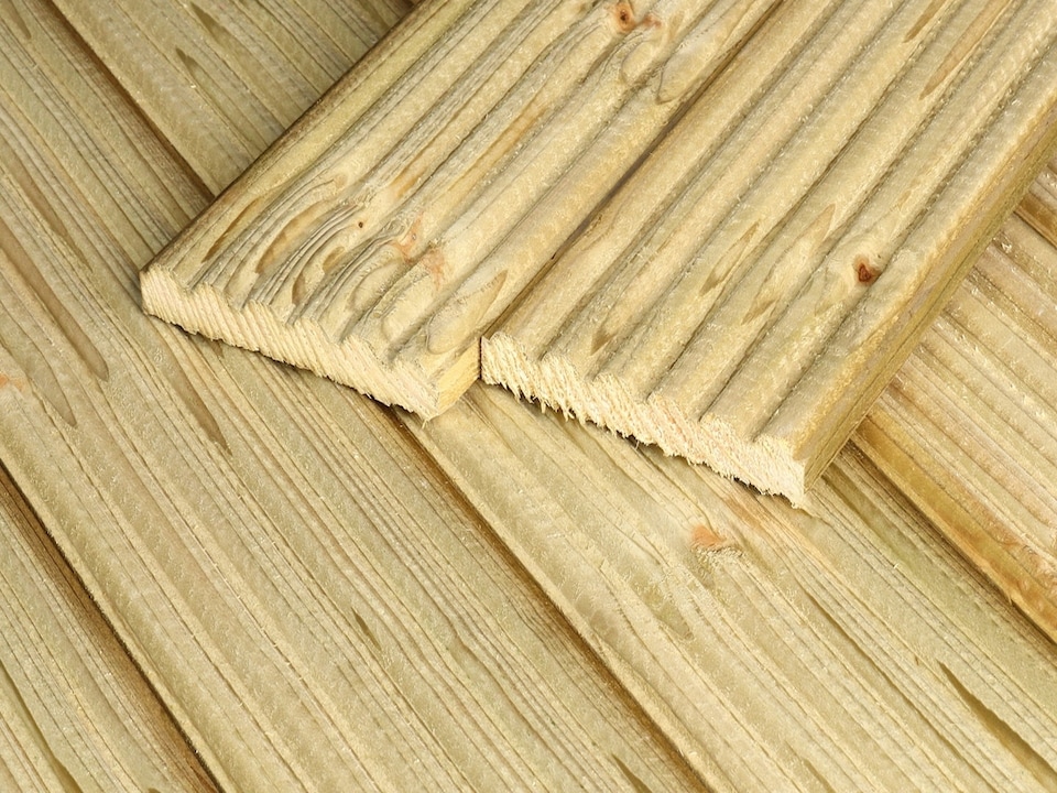 image 1 of eDecks Discount Timber Decking Boards 3000mm, 94mm x 18mm - Pack of 15