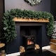 image 1 of 2.7m (9ft) x 38cm Premier Luxury Extra Bushy Plain Green Christmas Garland
