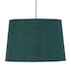 image 3 of Set of 2 Zoey - Dark Green with Gold Inner Easy Fit Pendant or Lamp Shades Green | Gold