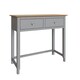 image 7 of Taberno 2 Drawer Dressing Table Dove Grey Grey