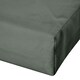 image 9 of Outsunny Cushion Cover Replacement Garden Rattan Patio Furniture Seat Cover Grey | Deep Grey