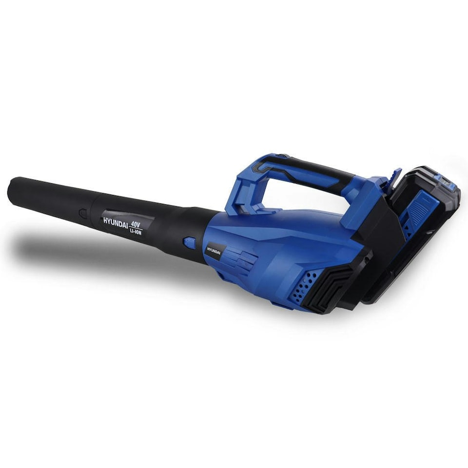 image 1 of Hyundai 40V Lithium-Ion Battery-Powered Cordless Leaf Blower | HYB40LI