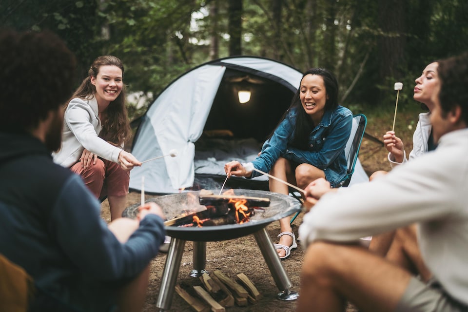 image 1 of Decathlon Instant 3-person camping tent, 2 Seconds Fresh & Black