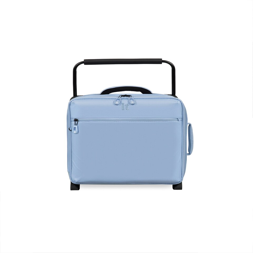 image 1 of IT Luggage Atmospheric Skyway Underseat Suitcase Blue | Cabin Bag