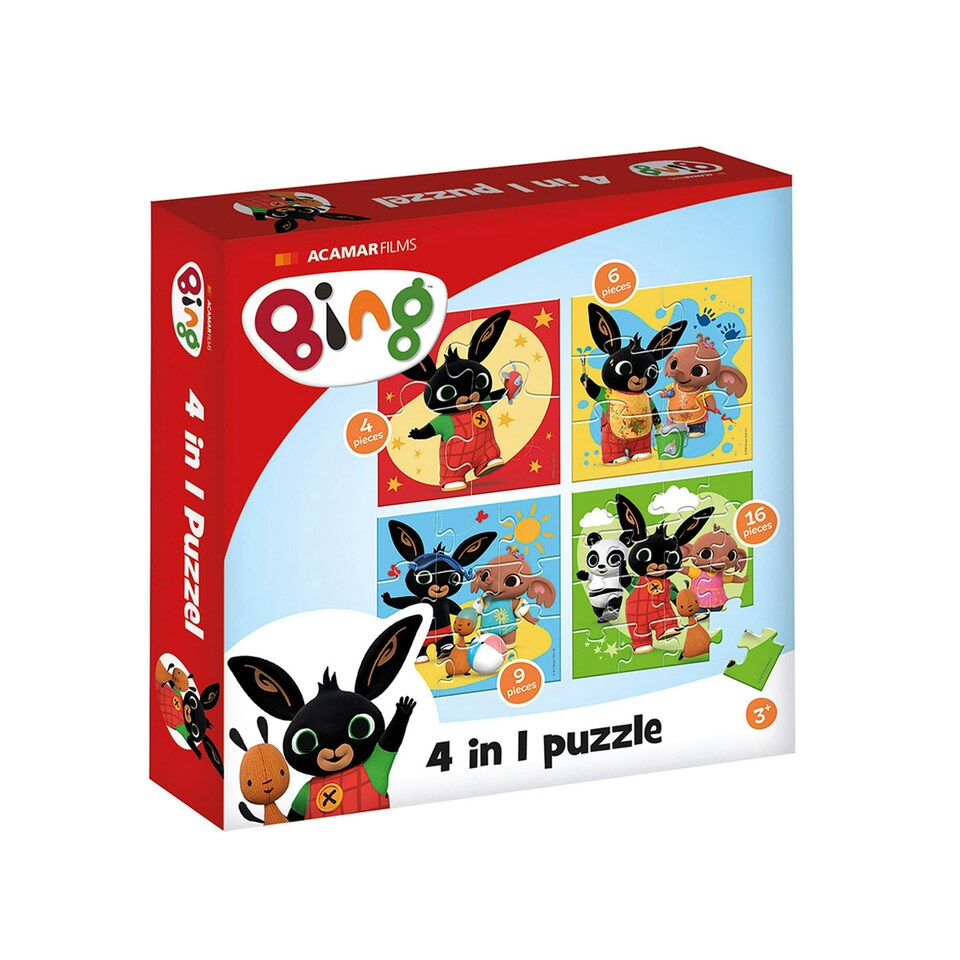 image 1 of Totum Bing 4 in 1 Puzzle