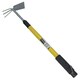 image 2 of Telescopic Extending Garden Cultivator Weeder 62 - 90cm Double Head Hoe Fork